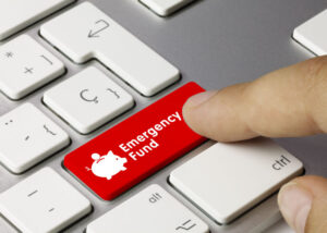 emergency fund keyboard button